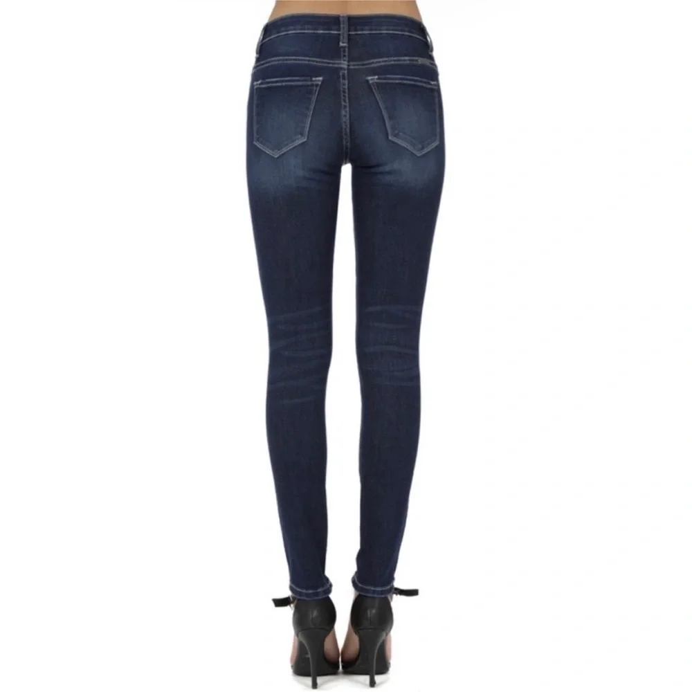 KanCan Mid Rise Skinny Leg Size 27 Designer Denim Jeans - Picture 2 of 16